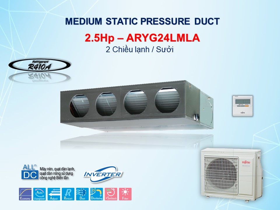 2.5Hp – ARYG24LMLA